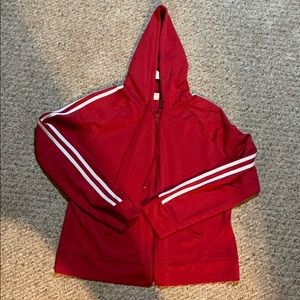 Prospirit Large red and white zip up
